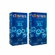Control nature xl preservativos 12 + 12 unidades pack ahorro - preservativos