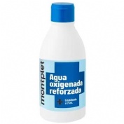 Agua oxigenada reforzada cuidaplus 5,1% 1 frasco 250 ml