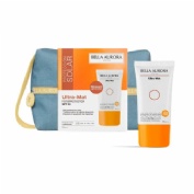 Bella aurora  antimanchas ultra-mat spf50 + neceser jean