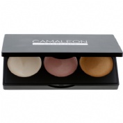 Camaleon iluminador 100% natural  crema paleta 3 colores
