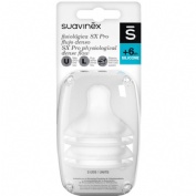 Tetina silicona fisiologica flujo l - suavinex (2 unidades)