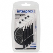 Cepillo interdental interprox 2 g xx- plus maxi angu negro 2,9 4 u