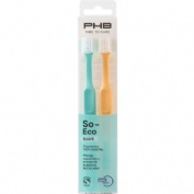 Cepillo dental adulto - phb time to care so eco (2 unidades suave duplo)