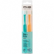 Cepillo dental adulto - phb time to care so eco (2 unidades medio duplo)
