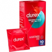 Durex sensitivo slim fit preservativos 10 unidades - preservativos