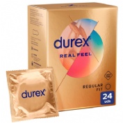 Durex real feel preservativo sin latex 24 unidades - preservativo sin latex