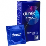 Durex extra seguro preservativos 12 unidades - preservativos