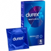 Durex natural plus - preservativos (6 unidades)