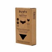 Bads braguita menstrual c/costura 52-54 t/2xl neg absor media 1 u