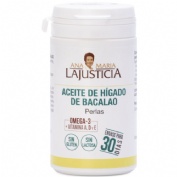 Aceite de higado de bacalao + vitamina e - ana maria lajusticia (90 perlas)