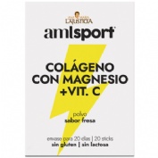 Colageno con magnesio + vitamina c ana maria lajusticia 20 sticks 5 g sabor fresa - ana maria lajust