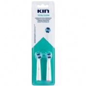 Cepillo dental electrico recambio kin total clean 2 unidades - kin total clean