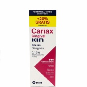 Cariax gingival encias pack colutorio 500 ml + 100 ml + pasta 75 ml