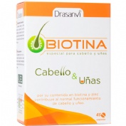 Biotina cabello & uñas drasanvi  45 comprimidos
