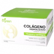 B.green colageno hidrolizado  30 sobres sabor cacao