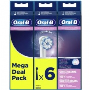 Cepillo dental electrico recambio oral-b sensitive clean 6 cabezales - oral-b sensitive clean