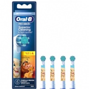 Cepillo dental electrico recambio oral-b kids 4 cabezales rey leon pack