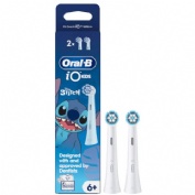 Cepillo dental electrico infantil recambio oral-b io gentle care 2 cabezales stitch