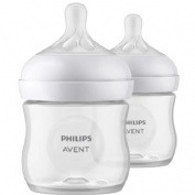 Biberon anti-colic philips avent natural response + 0 meses 2 unidades 125 ml doble - philips avent 