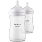 Biberon anti-colic philips avent natural response + 1 mes 2 unidades 260 ml doble - philips avent na