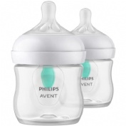 Biberon anti-colic philips avent natural response air free + 0 meses 2 unidades 125 ml doble - phili