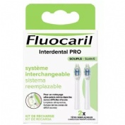 Cepillo interdental fluocaril pro suave 2 recambios