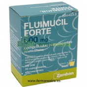 FLUIMUCIL FORTE 600 mg COMPRIMIDOS EFERVESCENTES , 20 comprimidos