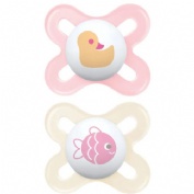 Chupete silicona fisiologico mam start 0 - 2 meses r pack doble - mam start