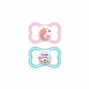 Chupete silicona fisiologico mam air + 6 meses matt r pack doble - mam air