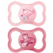 Chupete silicona simetrica mam air + 16 meses matt r pack doble - mam air