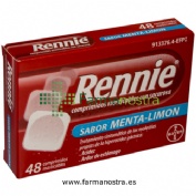 RENNIE 680 MG/80 MG COMPRIMIDOS MASTICABLES CON SACAROSA , 48 comprimidos