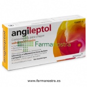 ANGILEPTOL COMPRIMIDOS PARA CHUPAR SABOR MIEL-LIMÓN, 30 comprimidos