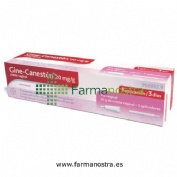 GINE-CANESTEN 20 mg/g CREMA VAGINAL , 1 tubo de 20 g