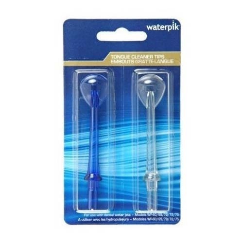 Irrigador bucal electrico recambio - waterpik wp- 60/70/90 (limpiador lingual 2 u)