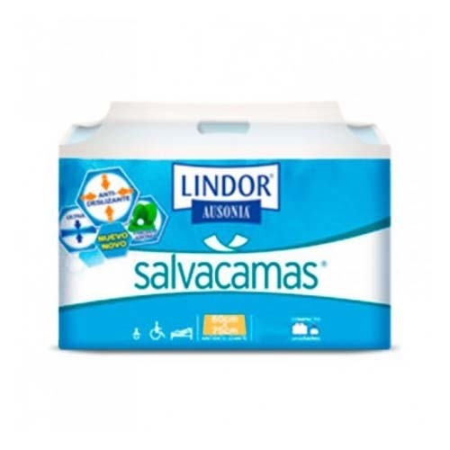 Lindor ausonia salvacamas (6 paquetes 15 unidades 75 cm x 60 cm)