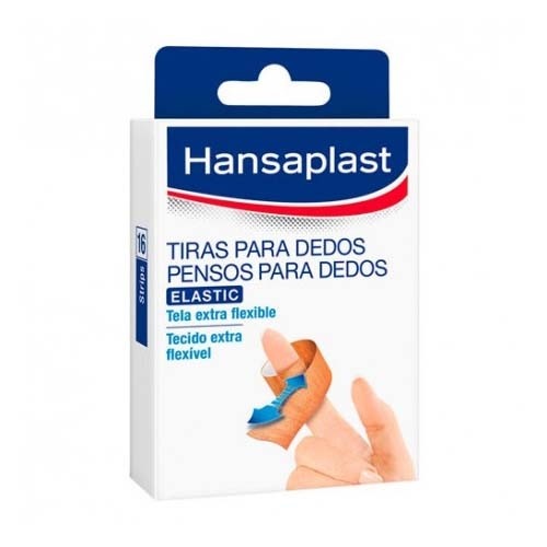 Hansaplast tiras adhesivas para dedos - aposito adhesivo (16 u)