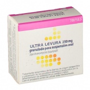 ULTRA-LEVURA 250 MG GRANULADO PARA SUSPENSION ORAL , 20 sobres