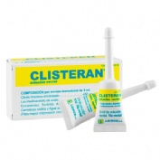 CLISTERAN 450 MG/45MG SOLUCION RECTAL , 4 enemas de 5 ml