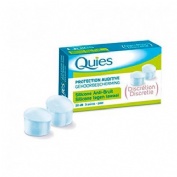 Tapones oidos silicona antiruido - quies (6 unidades)
